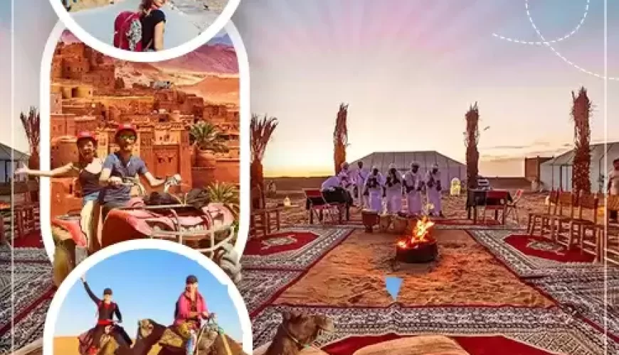 Circuit Merzouga 3 jours : dunes, gorges du Todgha et Aït Ben Haddou