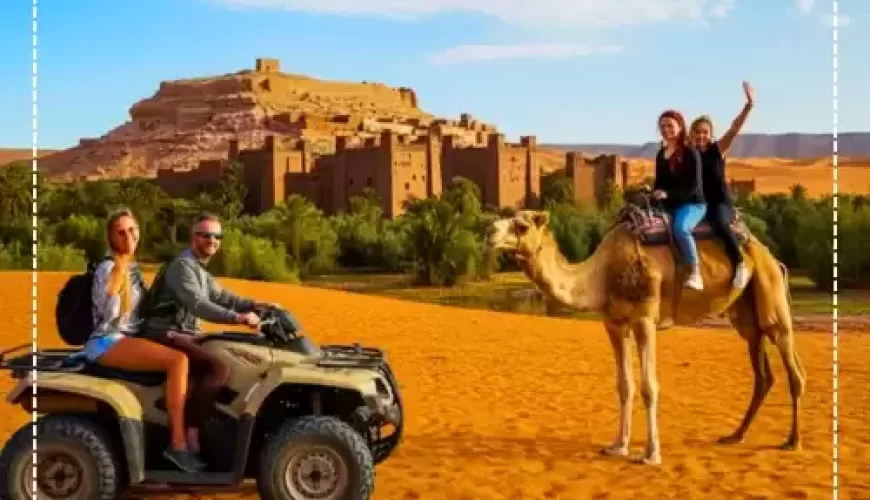 Voyage organisé Merzouga 4 jours : désert, gorges du Todra et Marrakech