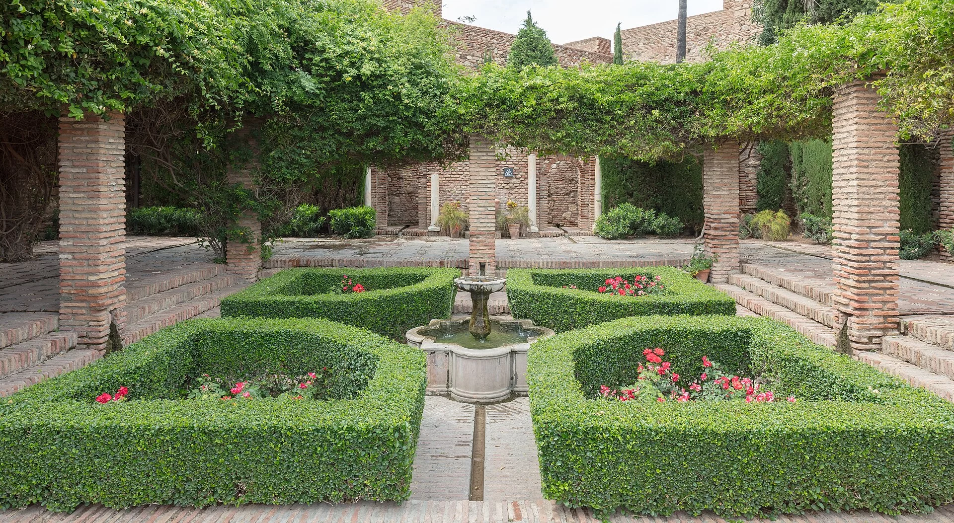 Les jardins de l’Alcazaba de Malaga