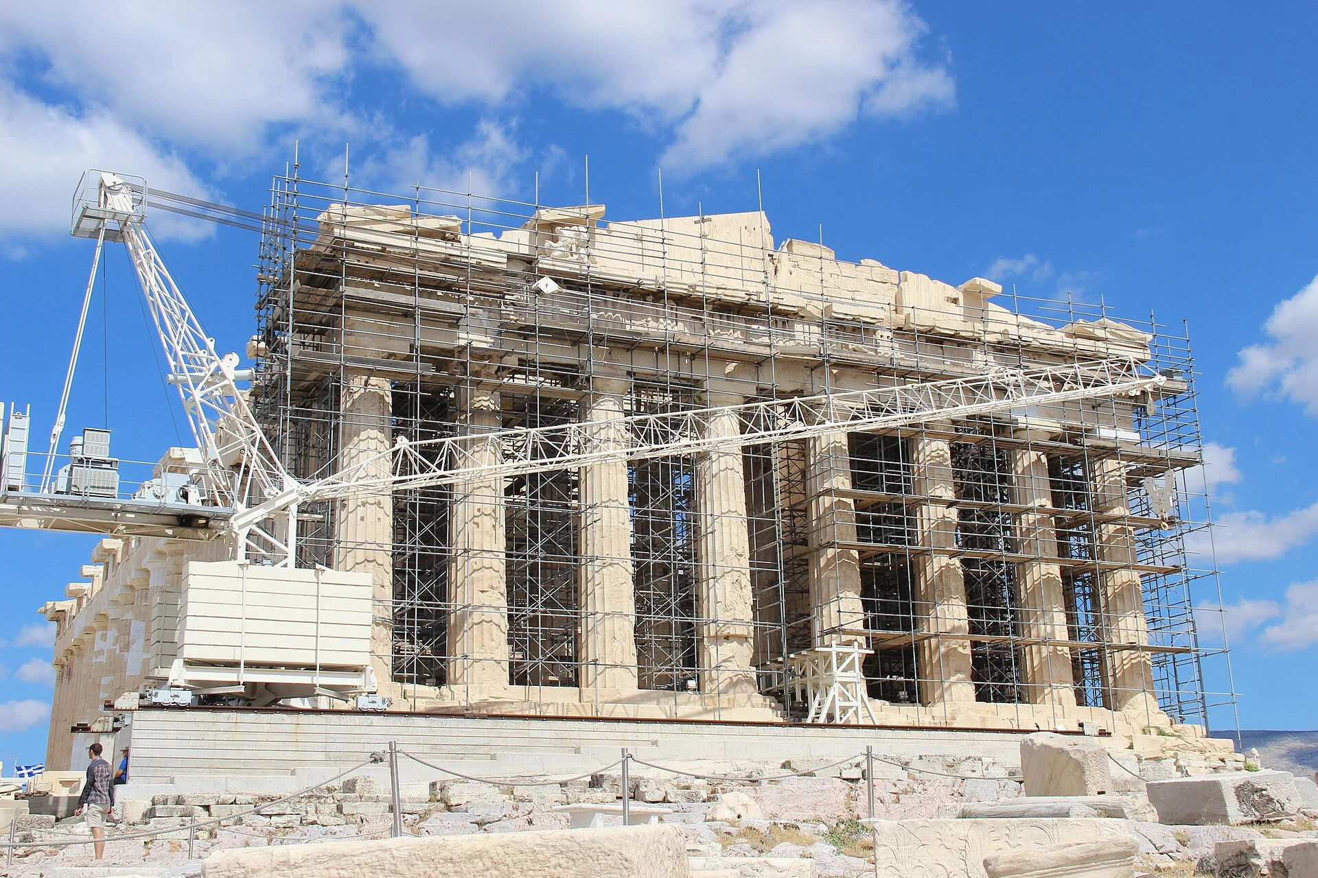 Le Parthénon sur l’Acropole d’Athènes