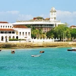 Le front de mer de Stone Town et la Maison des Merveilles à Zanzibar