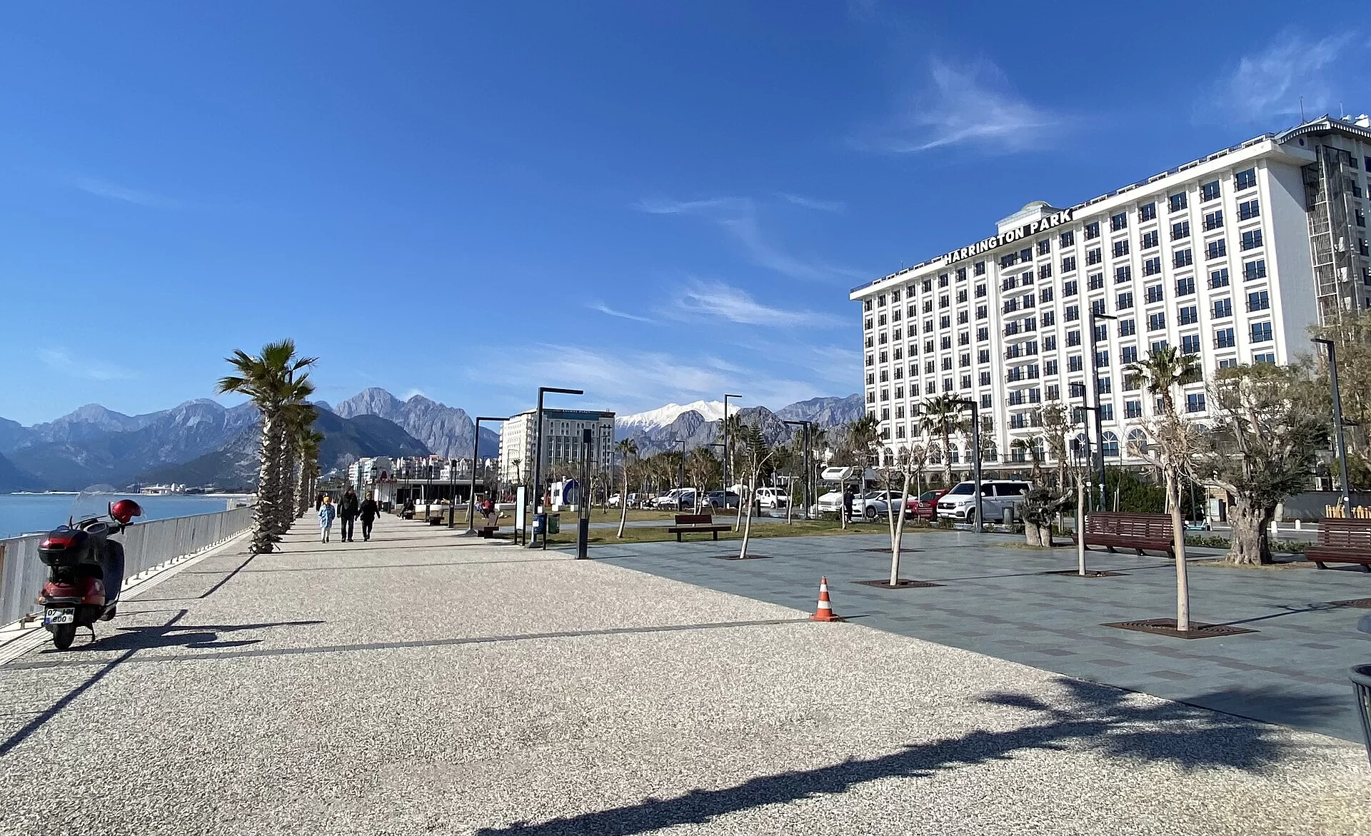 Une plage de la riviera turque près d’Antalya