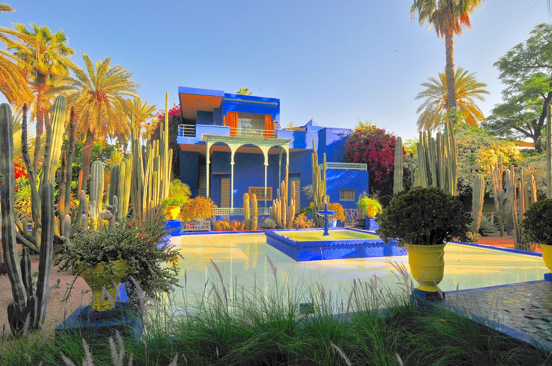Le jardin Majorelle à Marrakech