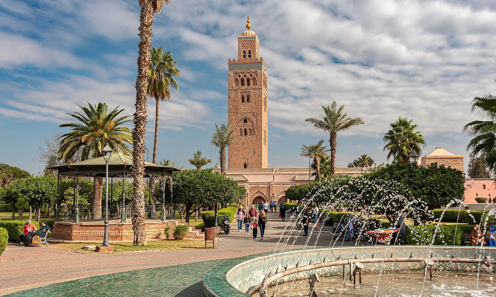 La mosquée Koutoubia à Marrakech