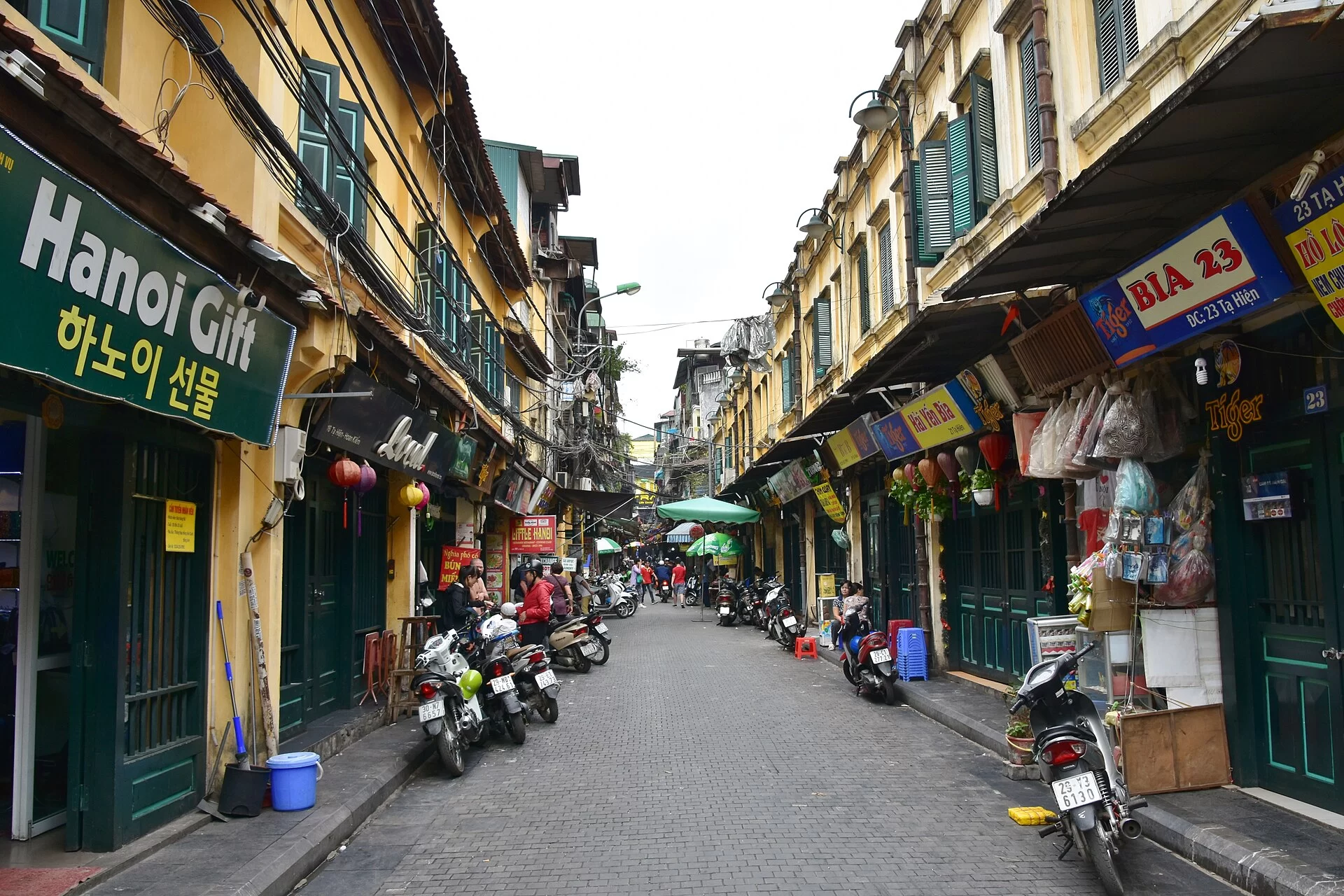 Le vieux quartier de Hanoï