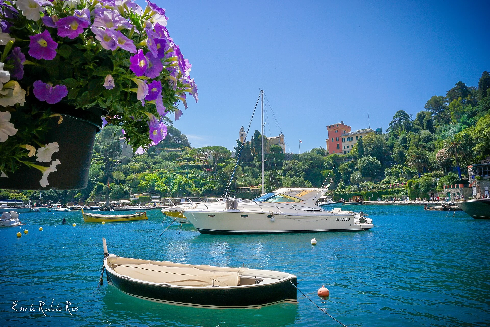 Le port de Portofino, en Italie