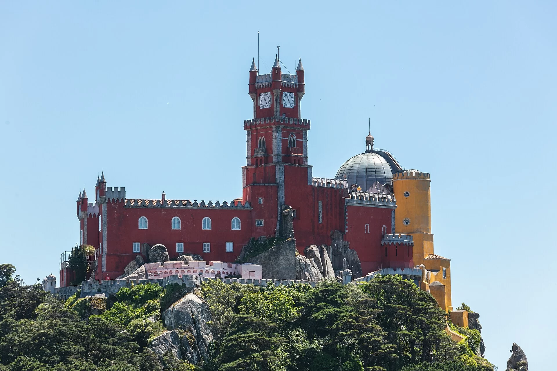 Le palais de la Pena à Sintra