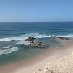 La côte sauvage de l'Atlantique près de Dakhla