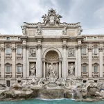 La fontaine de Trevi à Rome
